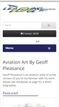 Mobile Screenshot of leadingedgeaviationart.co.uk